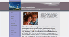 Desktop Screenshot of kennydavisministries.org
